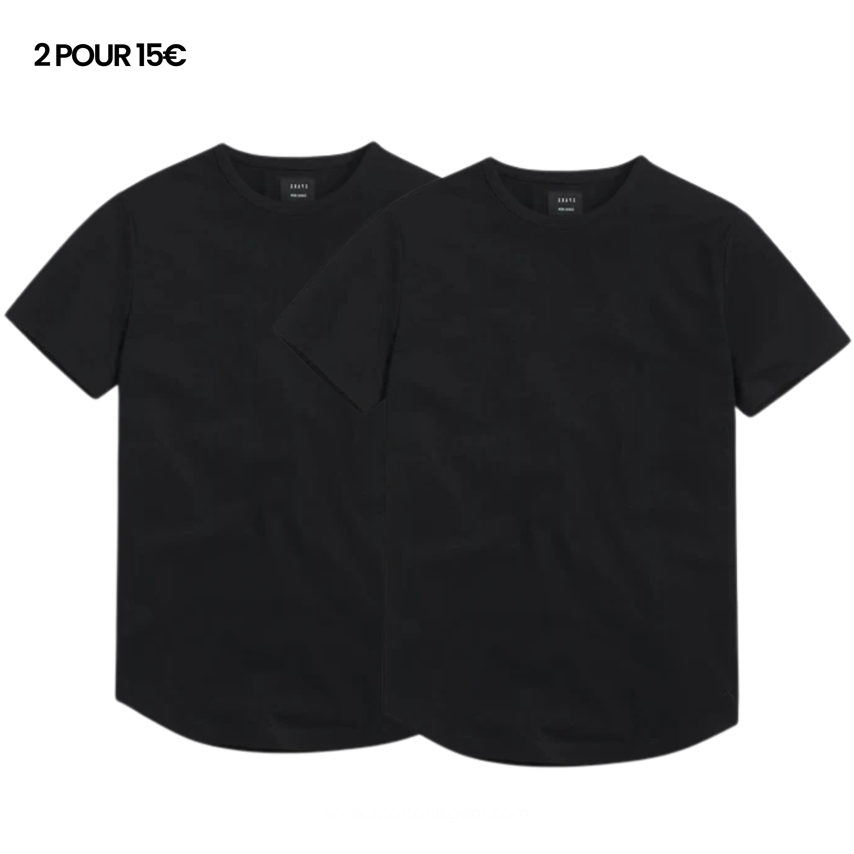 2 T-SHIRTS EN MICROFIBRE
