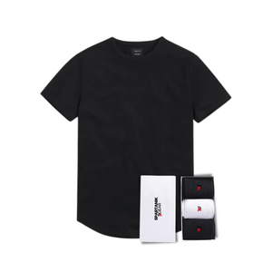 1 T-SHIRTS & 3 PAIRES DE CHAUSSETTES